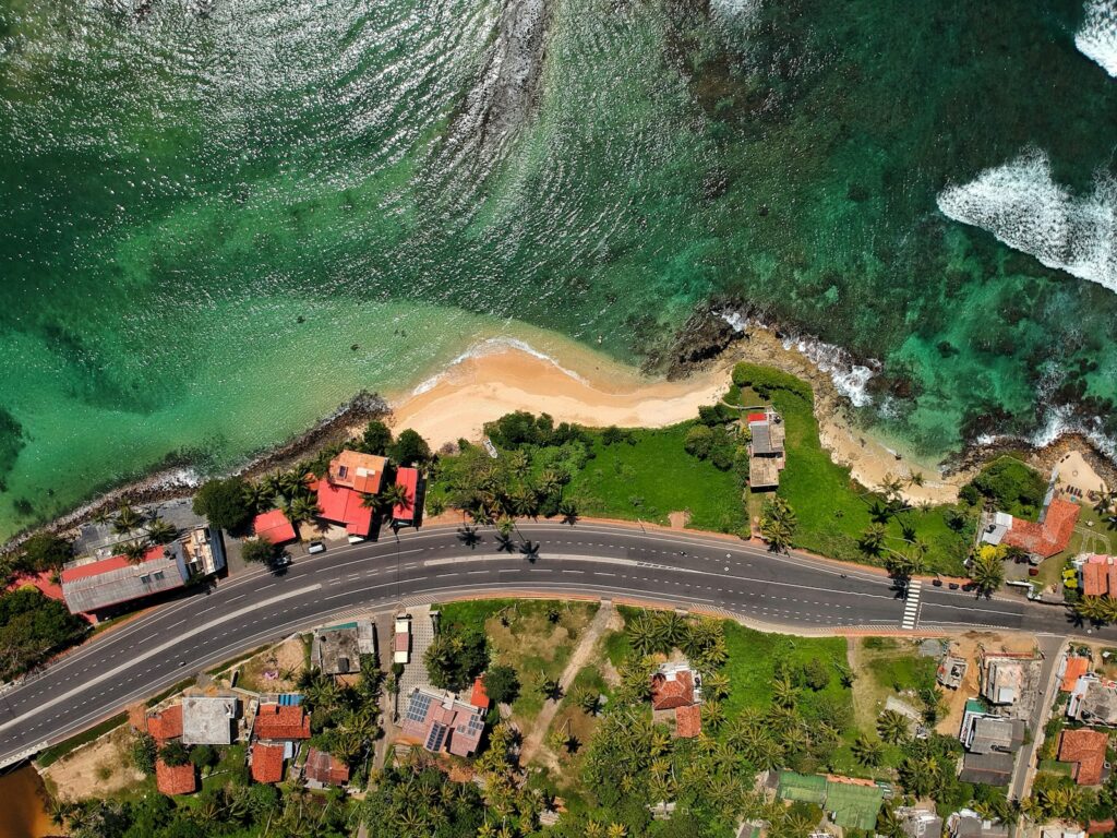 aerial-view of city landscape